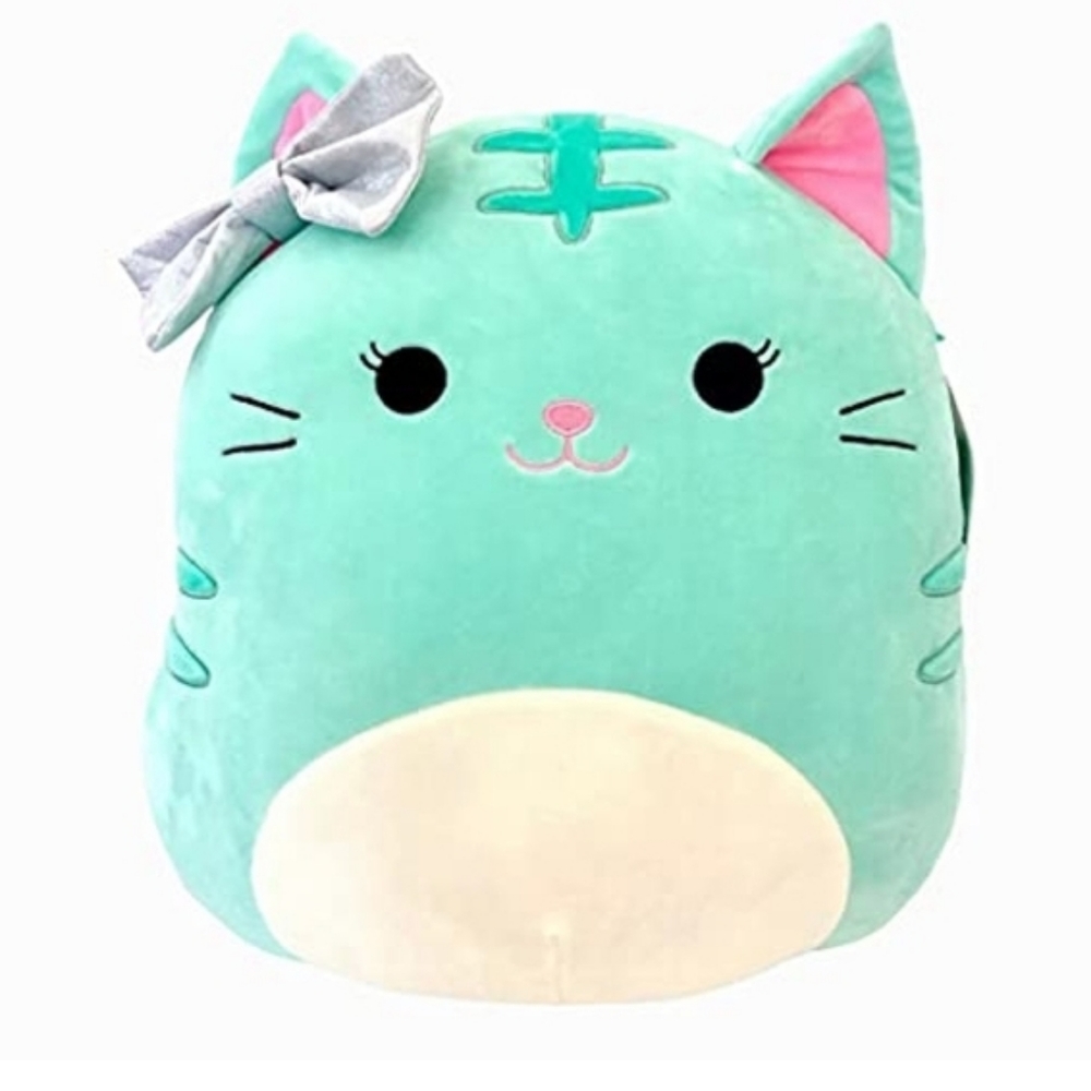 Squishmallow kitty kat Tiffany blue 16inch